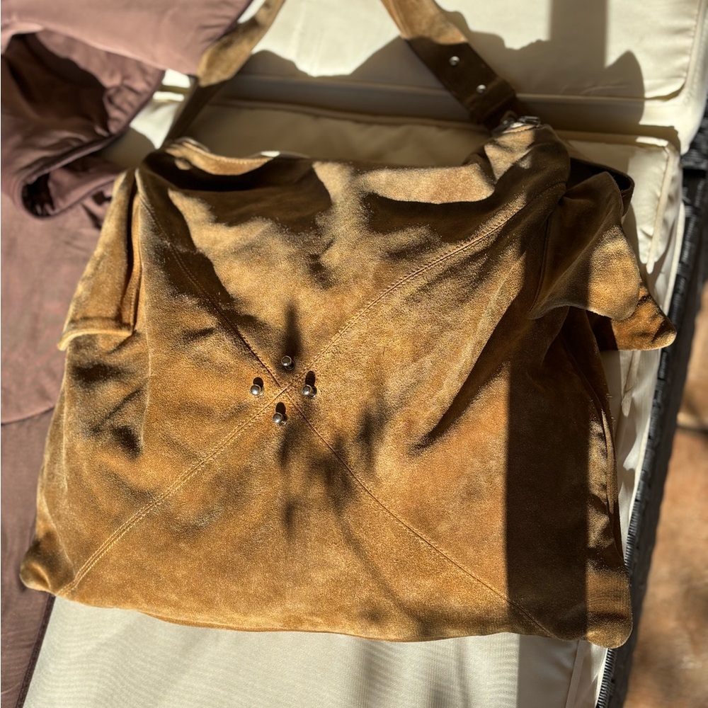 Phillip Lim caramel suede bag - Picture 2 of 10